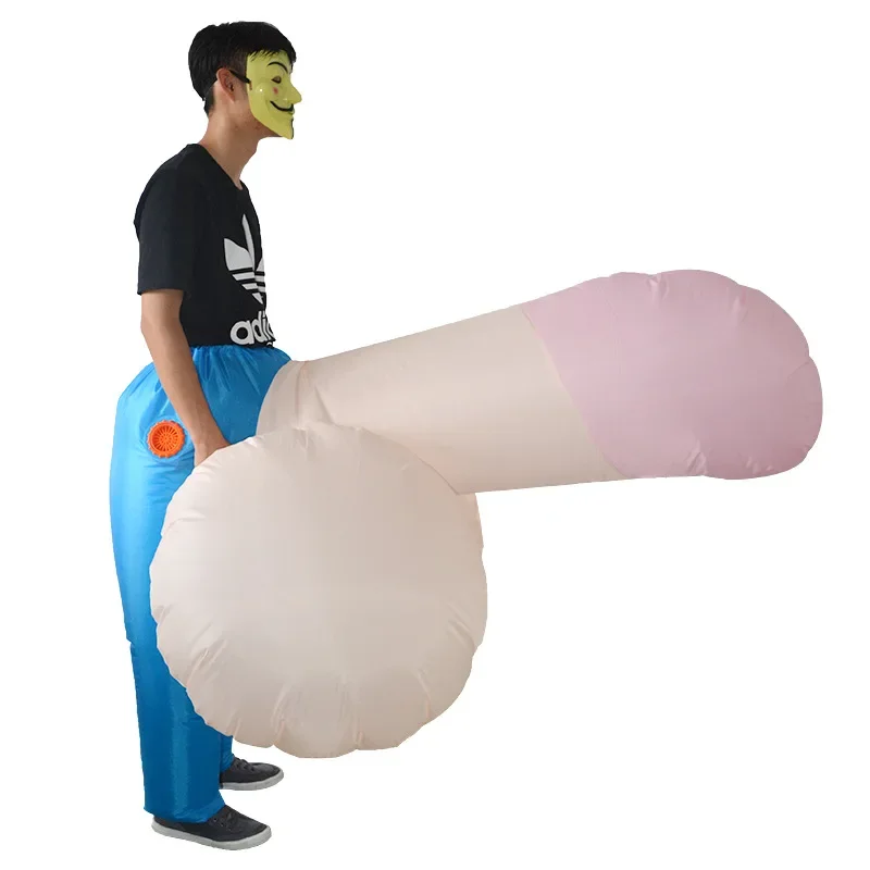 Inflatable Dinosaur Costume Adult - 2024 ตลกInflatableชุดไนท์คลับบาร์Cosเครื่องแต่งกายPenis Party Propsเกย์LGBT Partyตกแต่ง