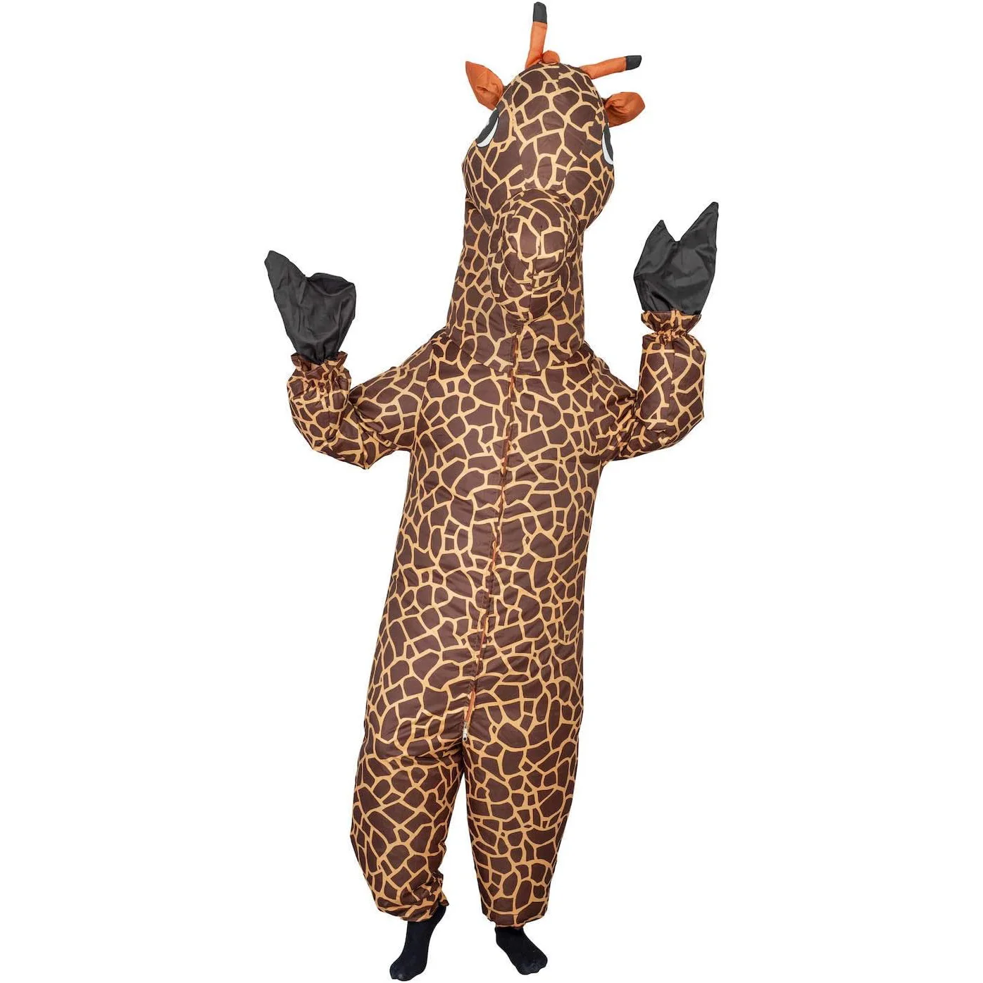 Inflatable Dinosaur Costume Adult - จั๊มสูทเป่าลมลายยีราฟผู้ใหญ่ใช้ได้ทั้งชายและหญิงชุดคอสเพลย์ผู้หญิงฮาโลวีนปาร์ตี้คาร์นิวัล
