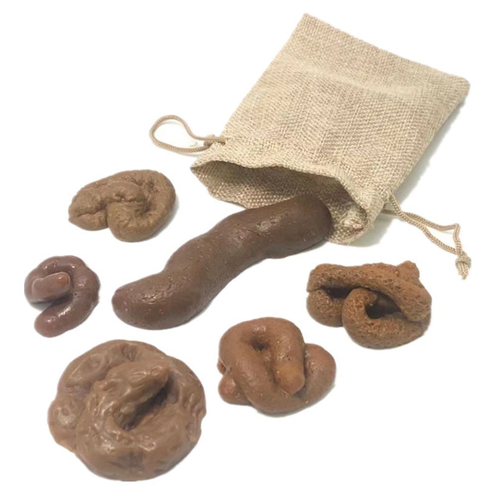 อุปกรณ์แกล้งขำขัน 6 ชิ้น ของเล - Fake Poop Gag Gift บทวิจารณ์และราคา