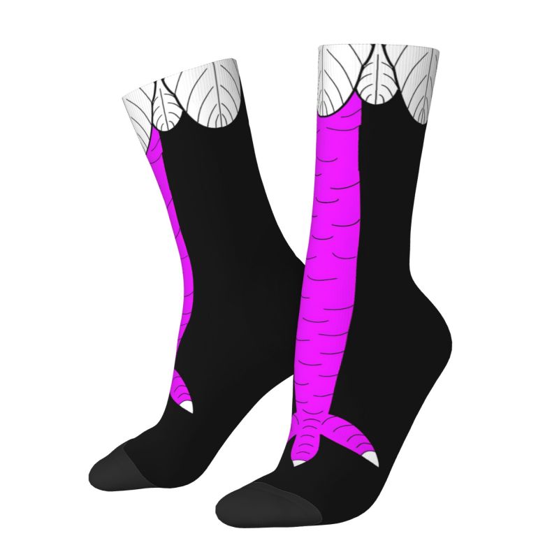 ถุงเท้าลายขาไก่ตลกๆ สำหรับผู้ช - Funny Chicken Leg Socks บทวิจารณ์และราคา