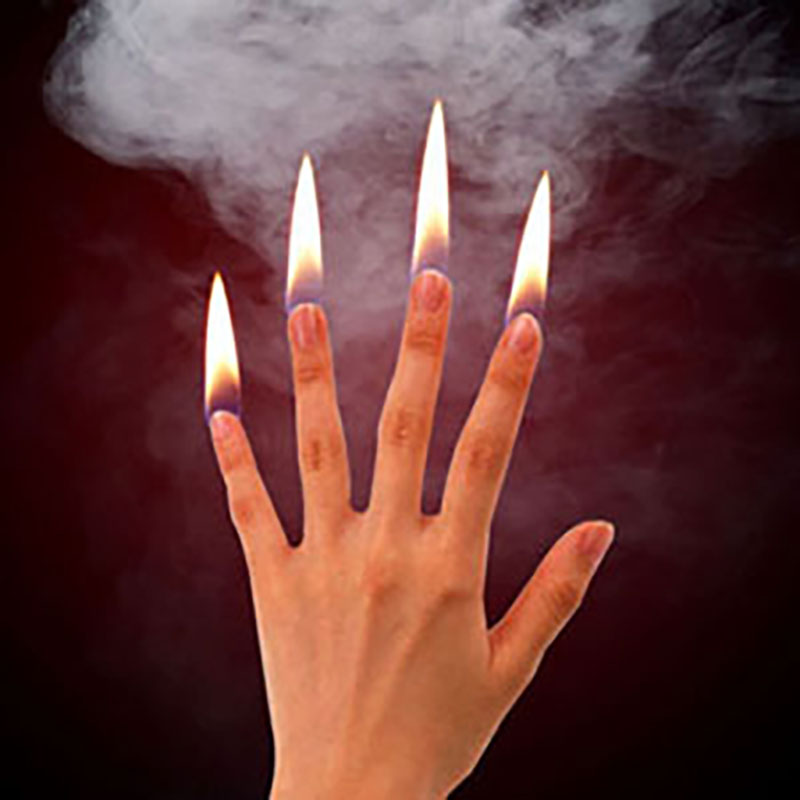 4 ชิ้น/เซ็ต Finger Fire Magic  - Thumb Tip Magic Trick Set บทวิจารณ์และราคา