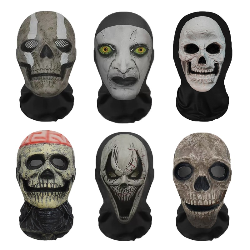 ฮาโลวีน Ghost Face 3D หน้ากาก  - Led Purge Mask Halloween บทวิจารณ์และราคา
