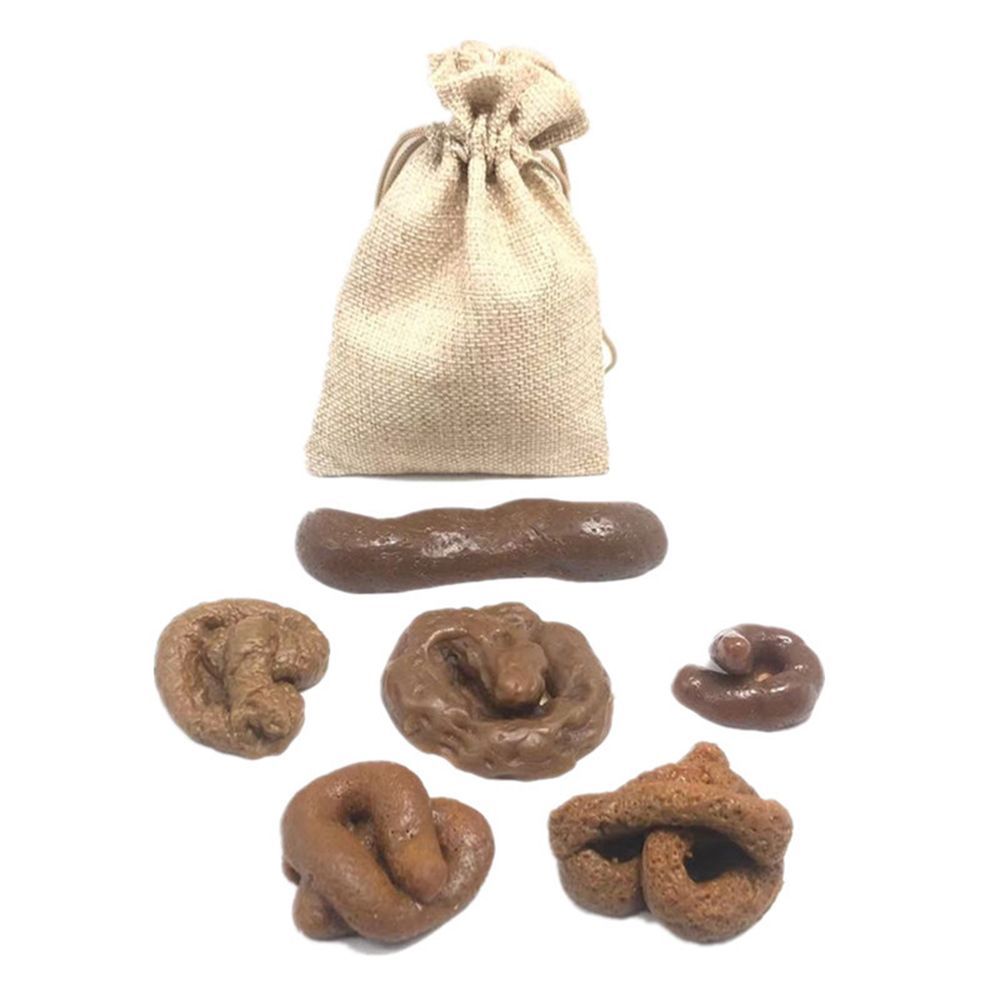 6 ชิ้น ของเล่นแกล้งกัน ของขวัญ - Fake Poop Gag Gift บทวิจารณ์และราคา